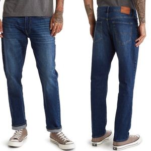 121 Slim straight Lucky Brand jeans.